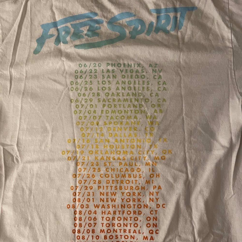 Khalid Free Spirit Tour Tee in Perfect Condition - Size Medium